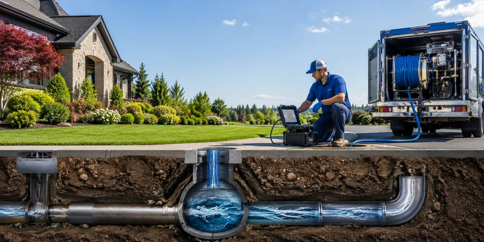Drainage restoration information for New Roads, LA